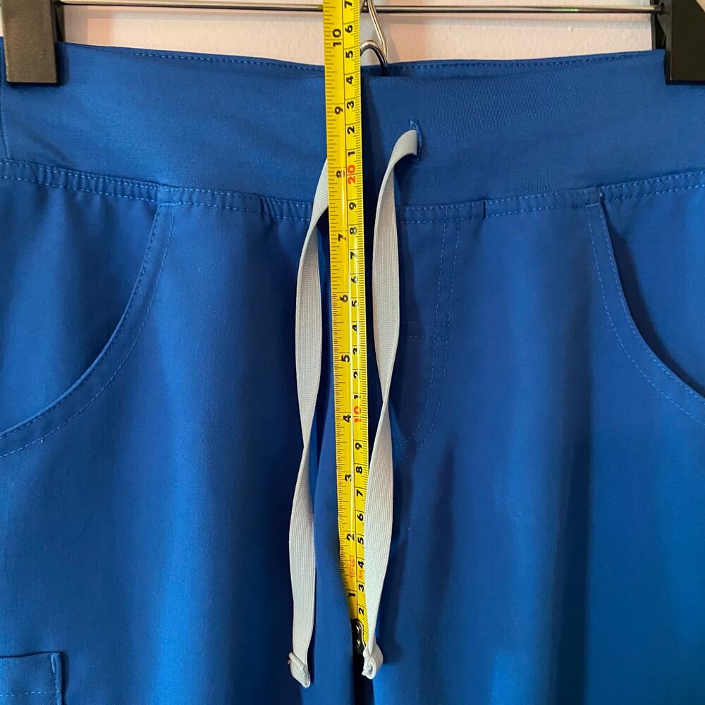 FIGS Royal Blue Kade Straight Leg Scrub Pants Uniform Nurse Doctor Women size XS - Picture 7 of 8